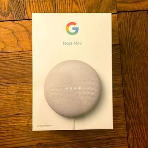 Google Nest Mini Brand New in Plastic Wrap